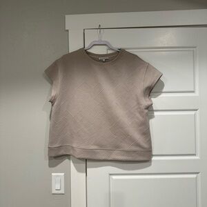 Women's Gray/Beige Textured Set